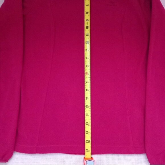 Quechua Fleece Sweater Mock neck pullover 1/4 Zipper Hiking Camping Outdoor Sz M - Picture 6 of 8